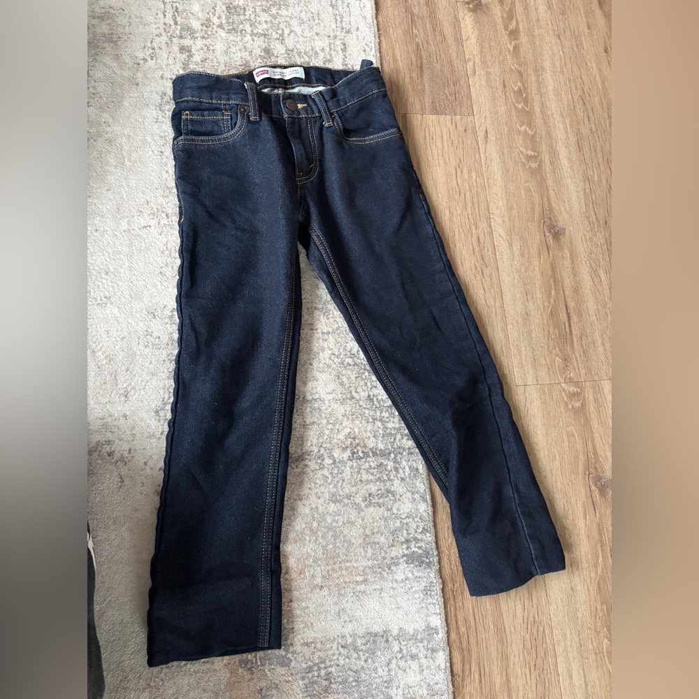 Levi's Kid’s Straight Leg Jeans in Deep Indigo
